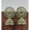 Dazzling Sun Oxidised Mini Jhumkis (DESIGN 1039)