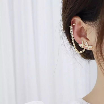 Glittering Glory Fashion Earrings (SINGLE PCS ONLY ) (DESIGN 26)