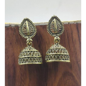 Evergreen Bliss Oxidised Mini Jhumkis (DESIGN 1003)