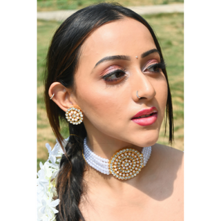 Kundan Traditional Necklace Jewellery Set for Women (DESIGN 228)