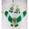 Green White Kundan Traditional Jewelry Set (DESIGN 238)