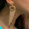 Afgani German Silver Oxidized Jhumki Earrings for Women (DESIGN 105)