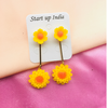 Sunflower Symphony Fashion Earrings (DESIGN 684)