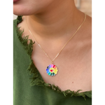 Rainbow Love Fashion Necklace (DESIGN 64)